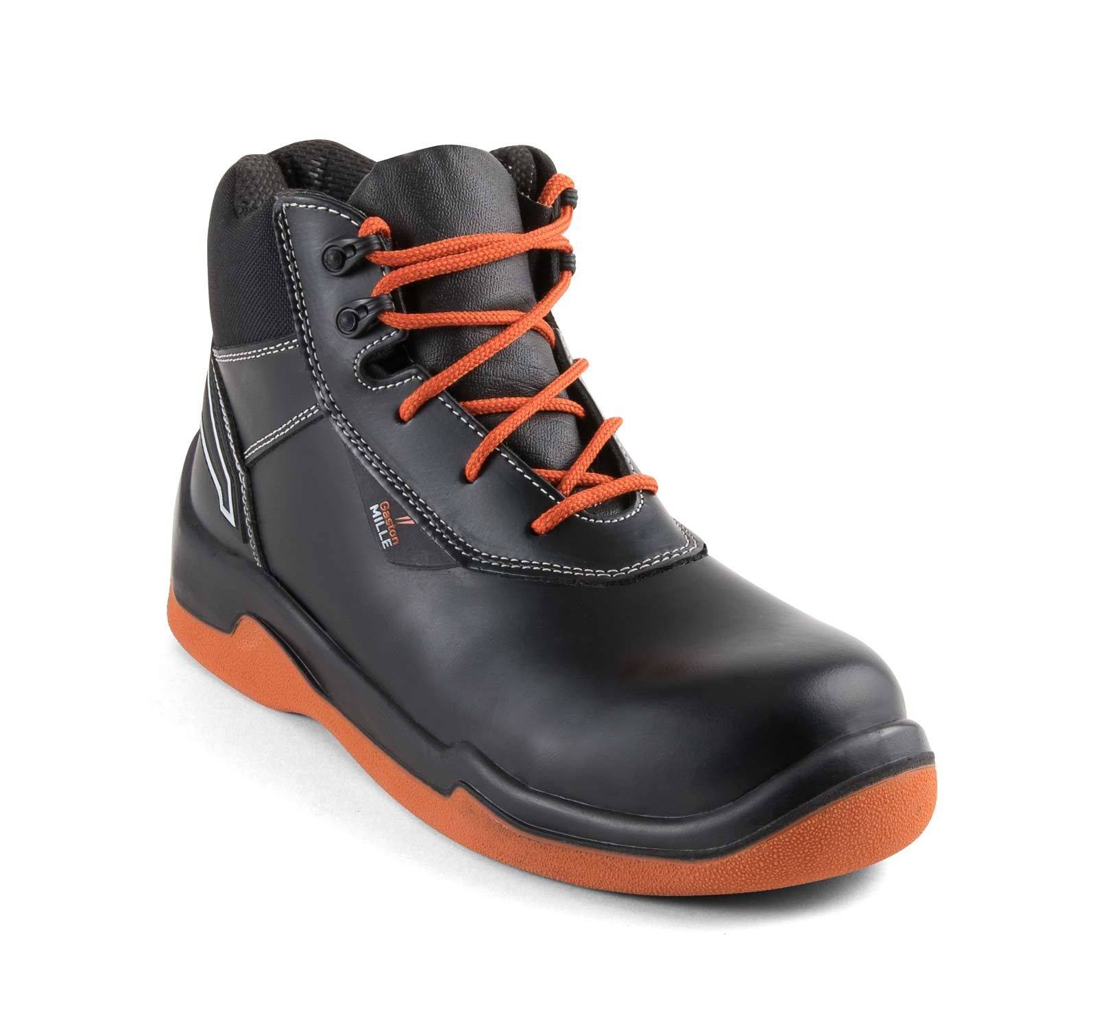chaussure couleur rouille