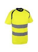 T-shirt  manches courtes jaune haute visibilit - 150 g/m2 - XL - Singer
