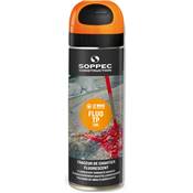 Traceur de chantier Soppec - Fluo TP - Arosol de 500 ml - Orange