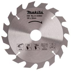 Lame scie circulaire Makita 185 mm carbure bois standard