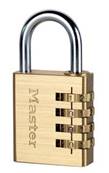 Cadenas en laiton Master Lock - A combinaison programmable - Largeur 40 mm