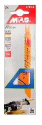 Lot De 2 Lames Multicutter Tri Métal 130 mm Coupe Grossière Bois Dur Alu PVC