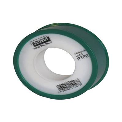 Ruban Teflon - Rouleau de 12 m x 12 mm