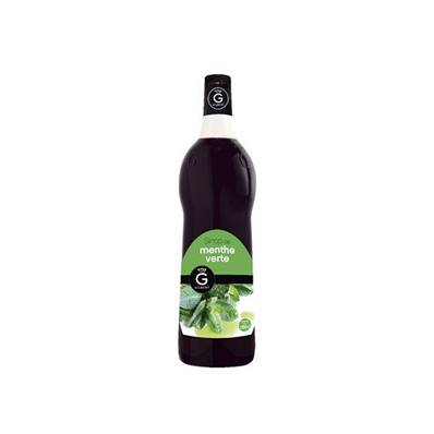 Sirop de Menthe - Bouteille en Verre - 1L