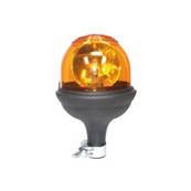 Gyrophare tournant Zenith - Sur tige flexible - orange - 12V - Economique