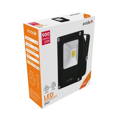 Projecteur Avide Slim - 10 W LED Avide Flood Light 120° - 4000/4500 K - 900 LM