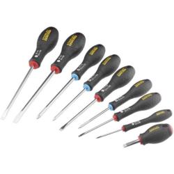 Jeu de 9 Tournevis Stanley Fatmax Mécanicien et Électricien + Pozi 