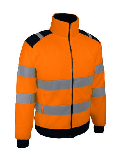 Veste polaire HV contre les intempéries - orange - L - Singer POLGO