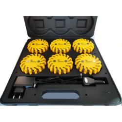 Valise de 6 Balises Rechargeables Anco-Flash