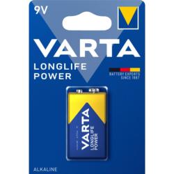 Pile Alcaline Varta Longlife Power 9V 6LR61