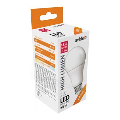 Ampoule LED Globe PLAS G60 E27 - 14 W - 4000 K - 1530 LM