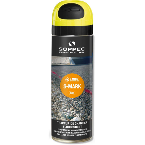 Traceur de chantier Soppec S.Mark TP - Coloris Jaune