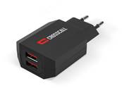 Chargeur Secteur Double - USB - 2.1 A - CROSSCALL