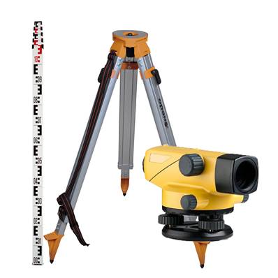 Kit Niveau Topcon AT-B4A - Avec trépied pro alu et mire 5 m