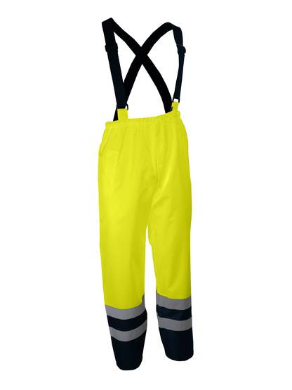 Pantalon Pluie à bretelles HV - Coloris jaune - Taille S - Singer