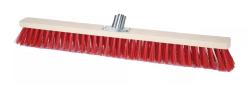 Balai PVC 60 cm Domergue – Douille Métal Ø 28 mm – Fibres Synthétiques Rouges