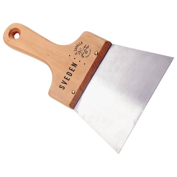 Couteau à enduire avec manche bois - Largeur 100 mm