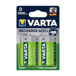 Piles Rechargeables Varta Ready 2 Use D HR20 3000 mAh
