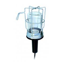 Baladeuse pro - Globe en verre grille de protection - Ampoule culot à vis