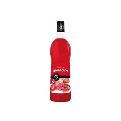 Sirop de Grenadine - Bouteille en Verre - 1L