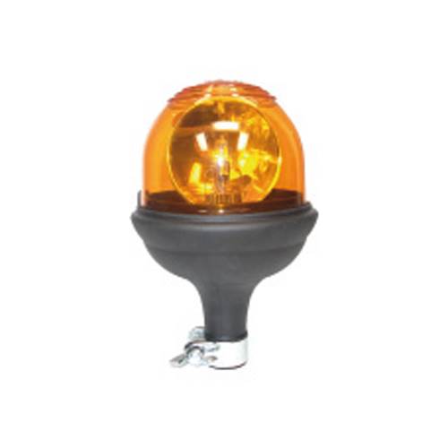 Gyrophare tournant Zenith - Sur tige flexible - orange - 12V - Economique