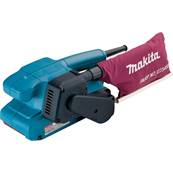 Ponceuse à bande 650W - 270 m/mn - Bande abrasive 76 x 457mm - 2,7kg - Makita