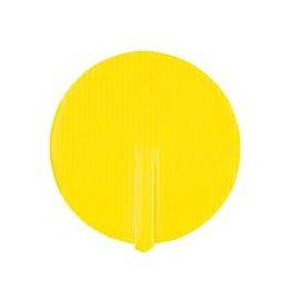 Disque pour jalonnette - Coloris jaune - Lot de 100 pièces