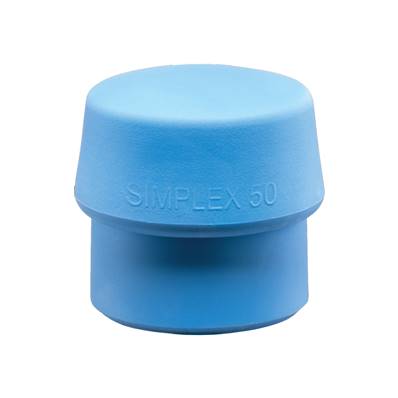 Embout TPE Souple Bleu Halder - D80 - Pour Maillet Simplex