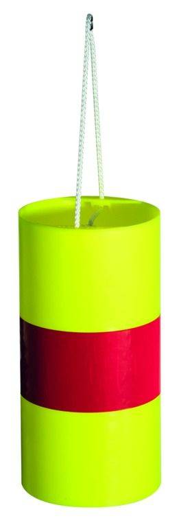 Fardier Cylindrique JAUNE Fluo - Taliaplast