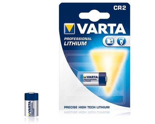 Pile photo Varta lithium CR2 - 3V - Blister de 1