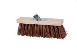 Balai de Cantonnier 32 cm Piassava Douille Métal Sans Manche