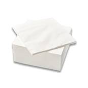 Paquet de 100 Serviettes Blanches 30 x 30 cm - 2 Plis - Pure Ouate