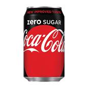 CocaCola Zéro Boîte 33cl - Plaque de 24