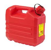 Jerrican pour hydrocarbures - Contenance 10 Litres - Coloris rouge