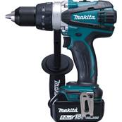 Perceuse/visseuse 18V 13mm 2000tr/mn 2batteries+coffret+chargeur - LED - Makita