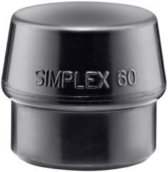 Embout SIMPLEX HALDER Ø 60 mm Caoutchouc Chargé Noir