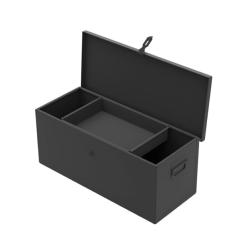 Coffre de Chantier 850 x 350 x 350 avec Plateau
