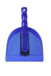 Ensemble Pelle + Balayette Vinyle Fleuri Plastique