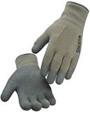 Gants latex gris fourré - Support acrylique sans couture - Dos aéré - Singer