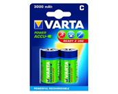 Piles rechargeables Varta Ready 2 use - C - HR14 - Le blister de 2