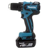 Perceuse visseuse 18V 13mm 1500tr 2batteries+coffret+chargeur - brushless-Makita