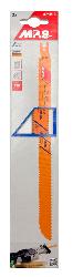Lot De 2 Lames Multicutter Tri Métal 230 mm Coupe Grossière Bois Acier Profil Épais