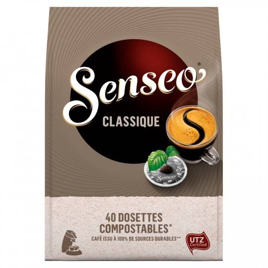 Café Dosette Senseo - Classique - Paquet de 40 dosettes