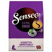 Café Dosette Senseo - Extra Corsé - Paquet de 40 dosettes