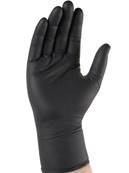 Gant nitrile noir Usage unique Non poudr Non strile - Bote 100 - L - Singer