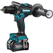 Perceuse visseuse à percussion sans-fil Makita 40 V+2 batteries+chargeur rapide