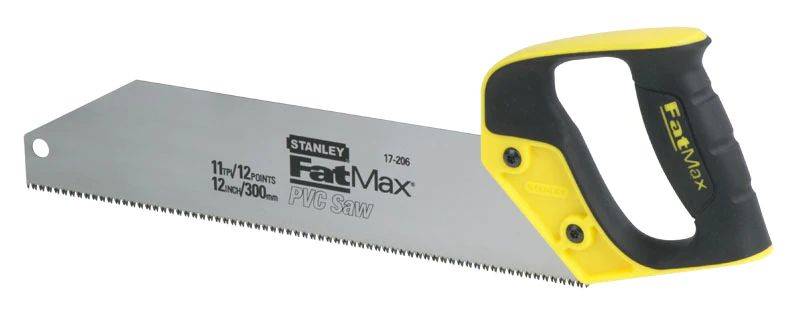 Scie spéciale PVC - Longueur 300 mm - Marque Stanley Fatmax