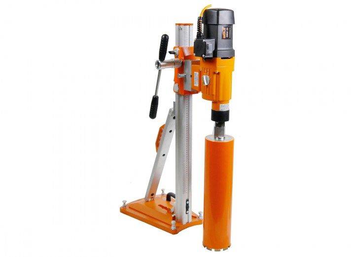 Carotteuse aluminium complète Gölz SD250/GBM25 - 230V - 2500W - Ø 52-250mm