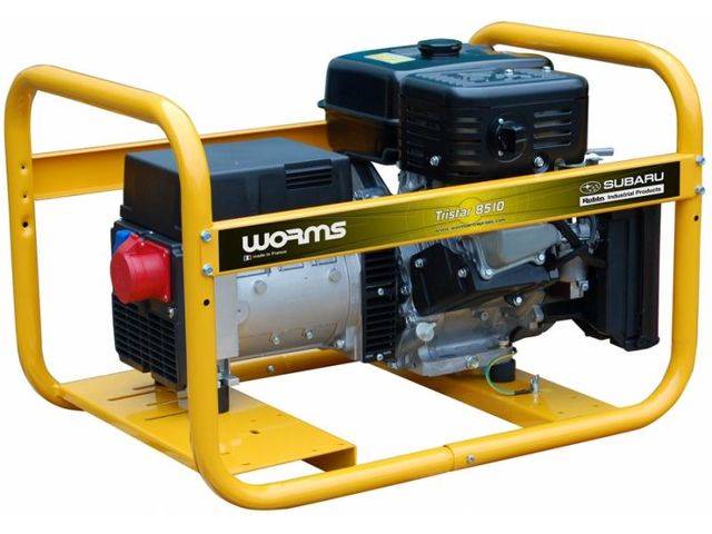 Groupe électrogène Worms Tristar 8510 EX40 - 9000 Kw
