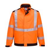 Veste Softshell Modaflame Multirisques MV72 Orange/Marine - Taille L